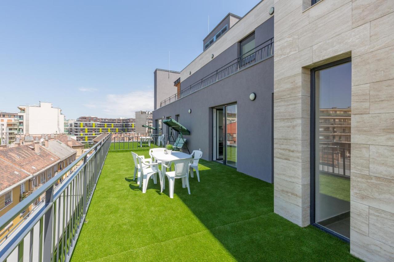Budapest Downtown Residences Leo - Ac, Elevator, Terrace エクステリア 写真