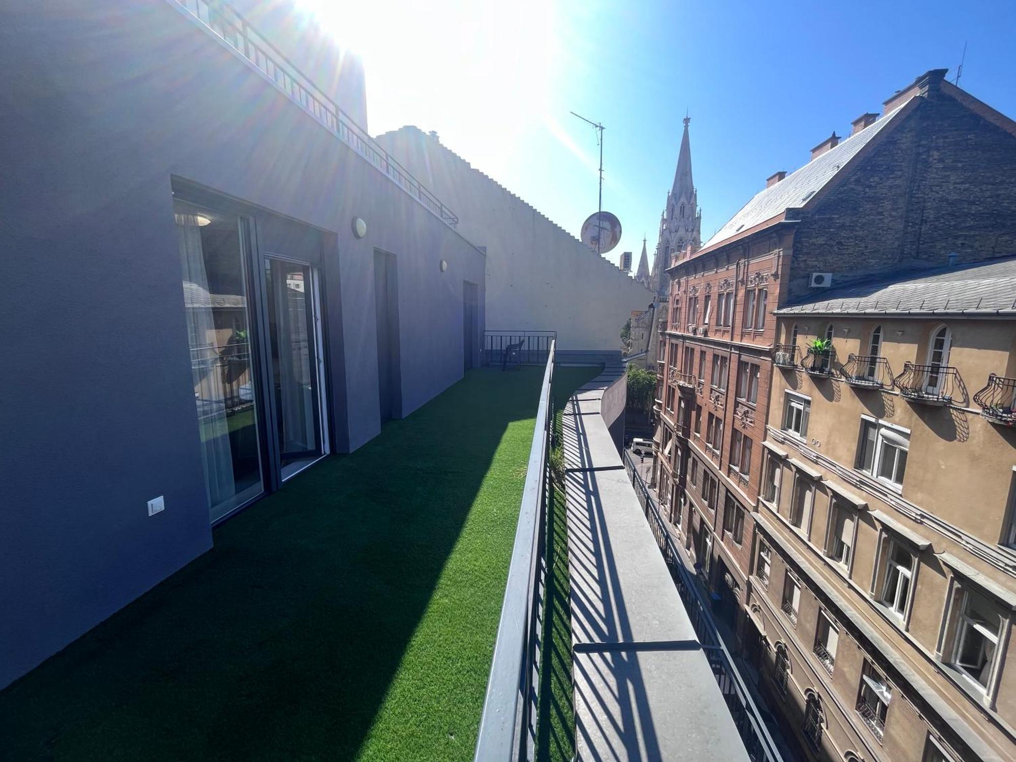 Budapest Downtown Residences Leo - Ac, Elevator, Terrace エクステリア 写真